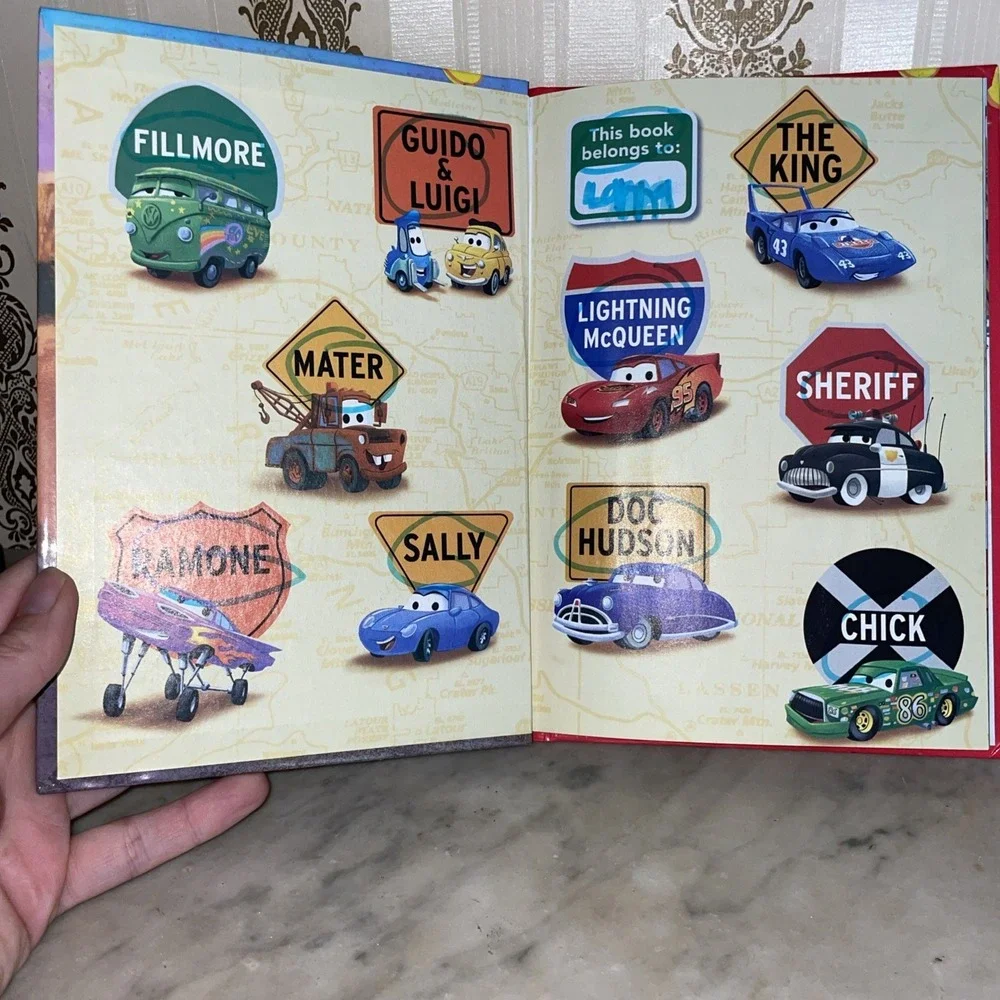 Disney Classics Scholastic Hardcover Books Stories‎ Eight - Bugs Cars Bambi Pan